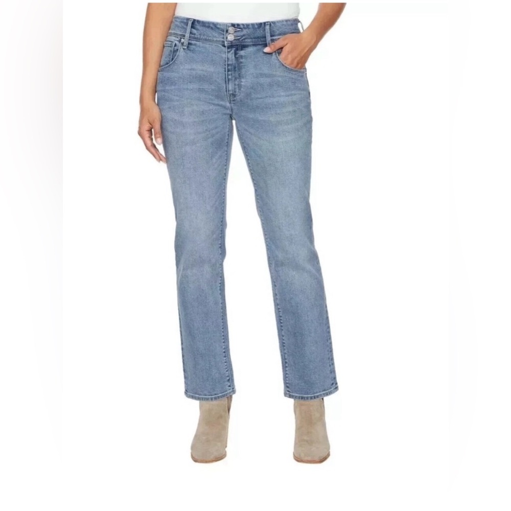 NWT Hudson Jeans Mid Rise Straight Leg Denim